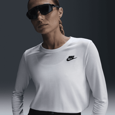 Nike Sportswear Club Women's Long-Sleeve T-Shirt. Nike.com